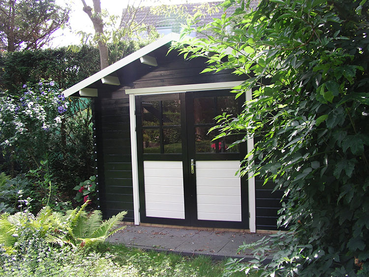 Tuinhuis laten schilderen