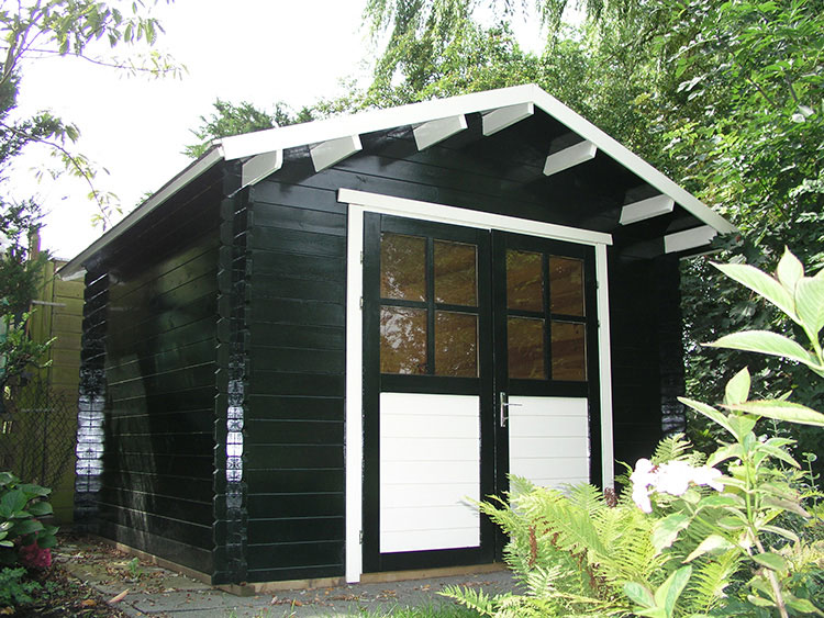 Tuinhuis laten schilderen